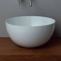 Modern design round ceramic countertop washbasin Star Round 40 cm