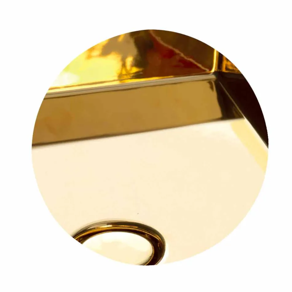 Countertop or wall hung sink in ceramic L 55cm made in Italy, Gais Viadurini