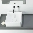Modern countertop washbasin made in Italy, Forino Viadurini