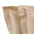 Solid Color Sheets Complete in Cotton Satin for Double Bed - Hibiscus Viadurini