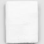 Luxury White Linen Double Fitted Sheet Made in Italy - Fiumano Viadurini