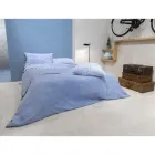 Double Fitted Sheet, Luxury Colored Linen Made in Italy - Fiumano Viadurini