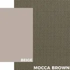 Outdoor Sunbed in Aluminum with Wheels and Armrests Modern Design - Carmine Viadurini