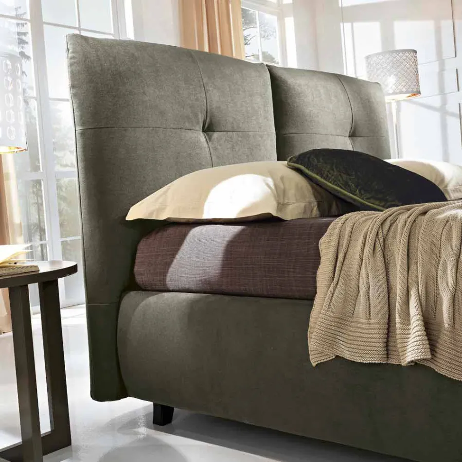 Double bed with lifting box 160x190 / 200 cm Nina Viadurini