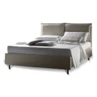 Double bed with storage box Made in Italy - Ernesta Viadurini