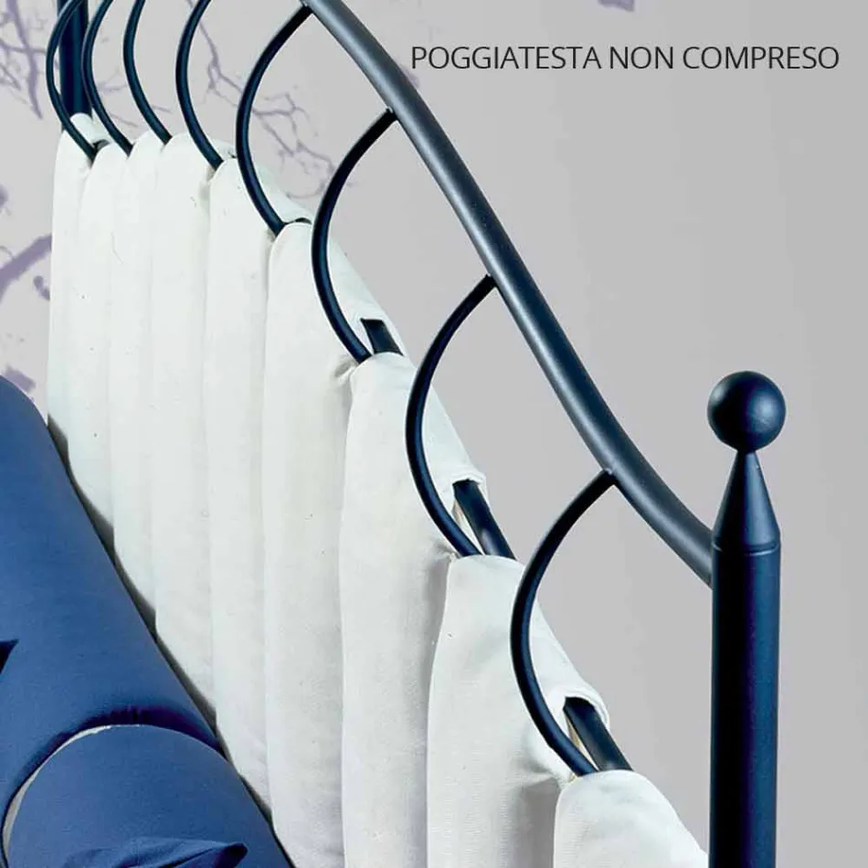 Double Wrought Iron Amethyst Viadurini