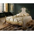 Wrought-iron double bed Paride