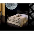 Wrought-iron double bed Topazio
