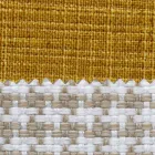 Double Bed in Fabric with Metal Feet Made in Italy - Glorio Viadurini