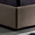 Modern double bed with storage box 160x190 / 200 cm Gin Viadurini