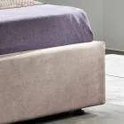 Modern double bed with storage box 160x190 / 200 cm Gin Viadurini