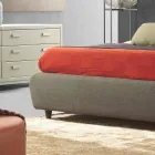 Modern double bed, without storage, Kate by Bolzan Viadurini