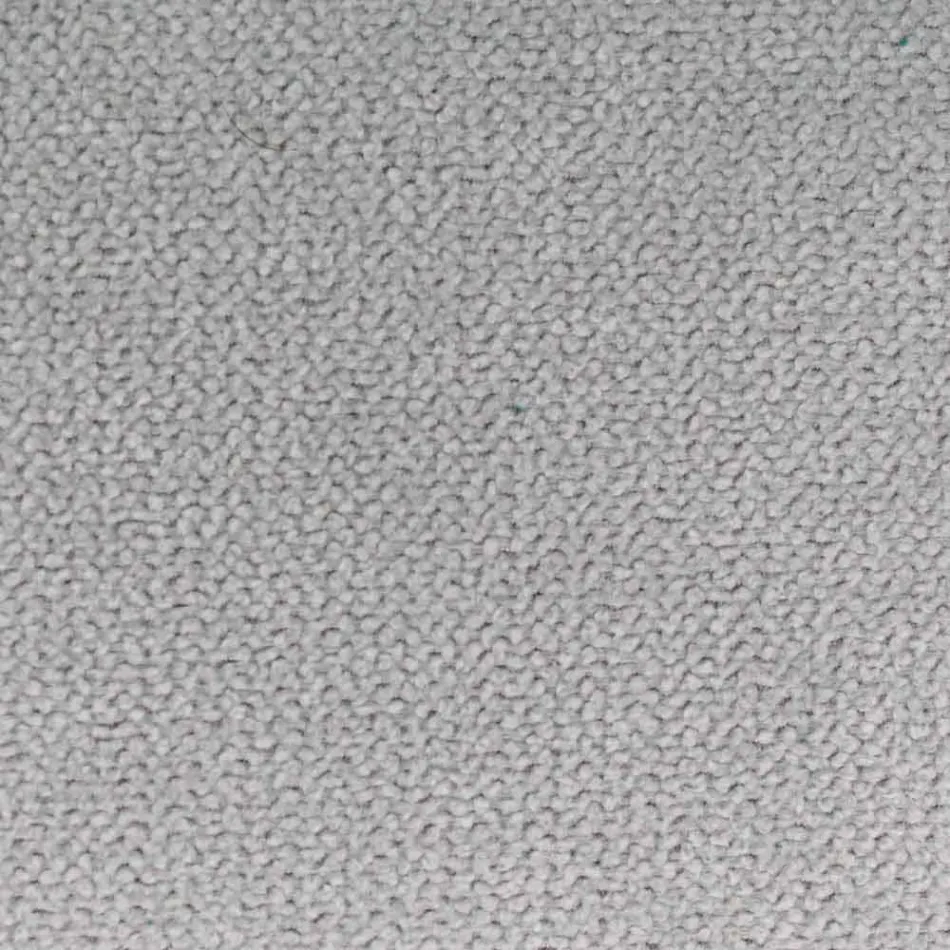 Double Bed Upholstered in Fabric with Black Feet Made in Italy - Bandola Viadurini