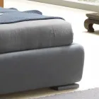 Double bed without box, contemporary design, Iorca by Bolzan Viadurini