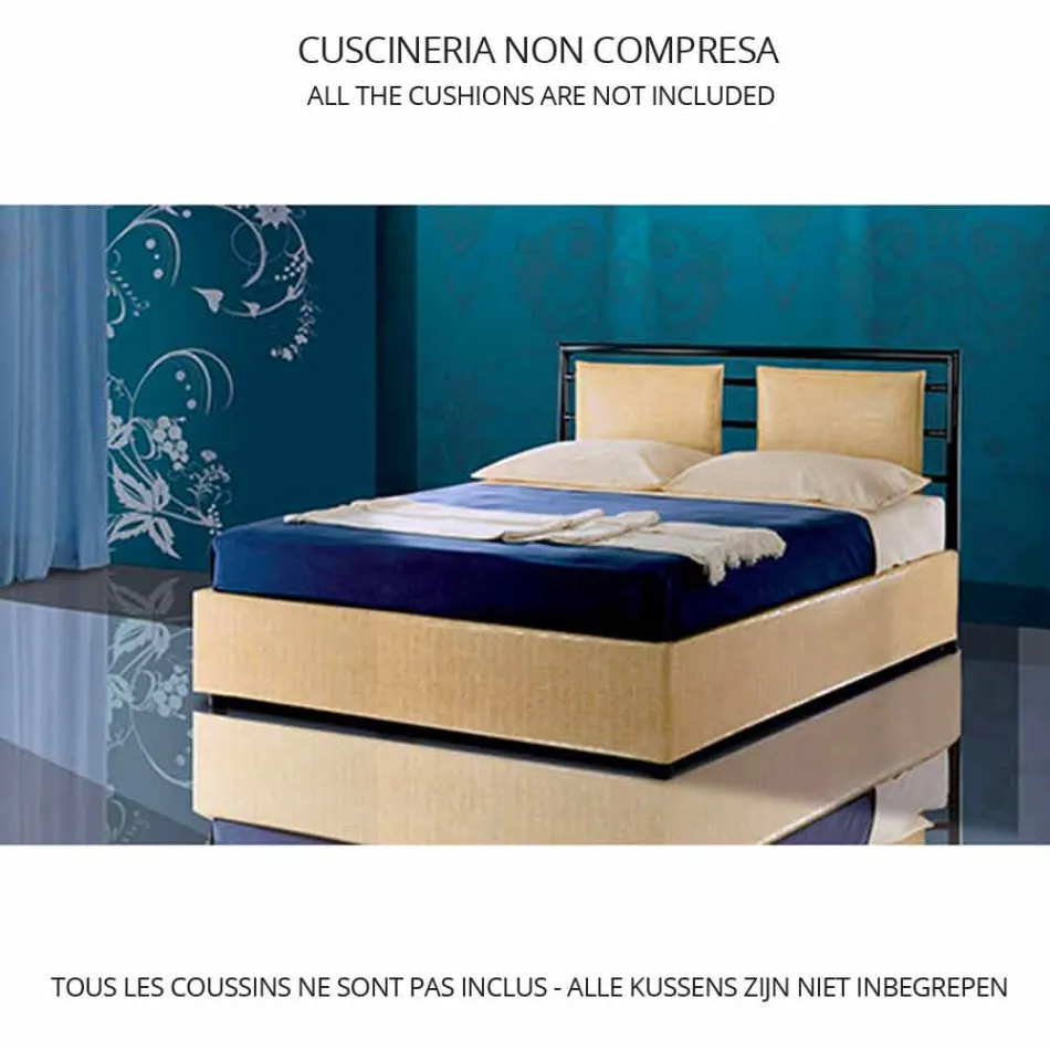 Single Bed in Wrought Iron Dionysus Viadurini