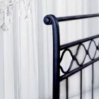 Single Bed in Wrought Iron Hephaestus Viadurini