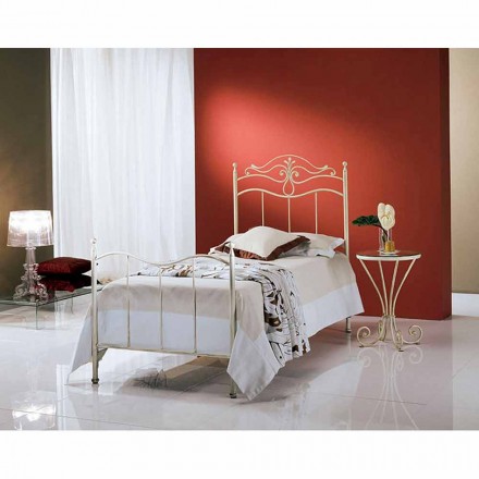 Single Bed in Wrought Iron Lira Viadurini