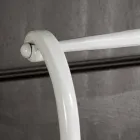 single bed in wrought iron full Amanda crafted, made in Italy Viadurini