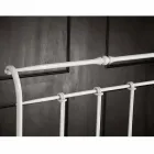 single bed in wrought iron full Amanda crafted, made in Italy Viadurini