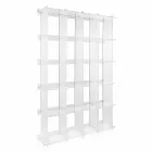 Contemporary plexiglass wall-hung modern design bookcase Sfera4 Viadurini