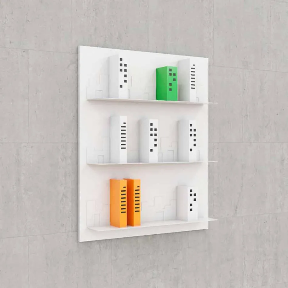 Library to Hang Skyline 90x110 Mabele Viadurini