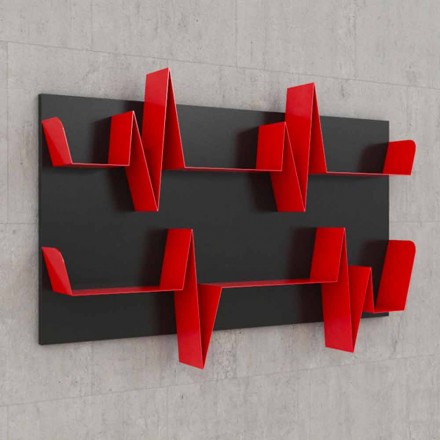 Library Design Battikuore 130x87 (2 shelves) Mabele Viadurini