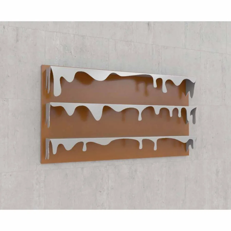 Library Design Kolata 130x70 (3 shelves) Mabele Viadurini