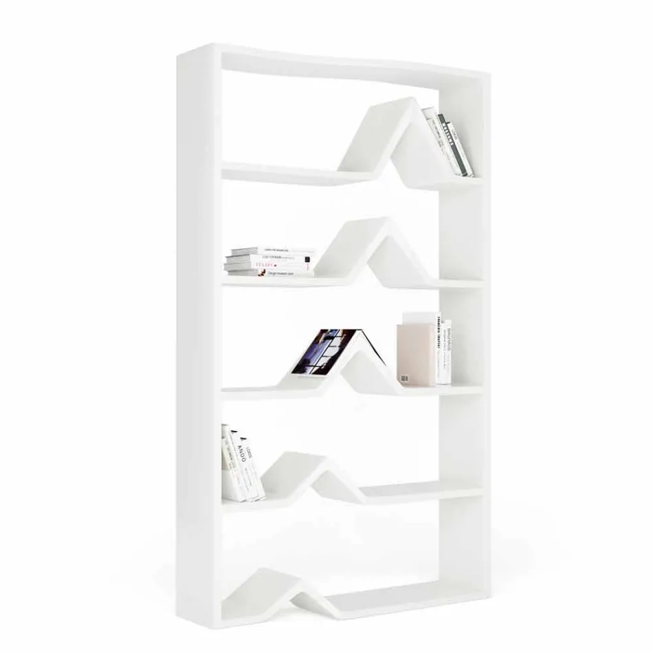 Modern library from the ground Darwin handcrafted Viadurini