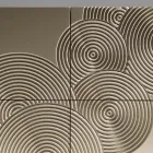 5-Door Sideboard in Lacquered MDF with Hand-Engraved and Finished Decoration - Crab Viadurini