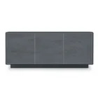 Sideboard with Doors in HPL Laminate Stone Effect Made in Italy - Fiorenza Viadurini