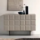 Interior Sideboard with 2 Checkered Doors Made in Italy - Elisabetta Viadurini