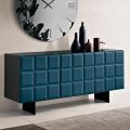 Indoor Sideboard with 3 Checkered Doors Made in Italy - Elisabetta