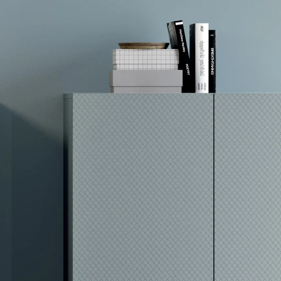 High Quality Ecological Wood Living Room Sideboard Made in Italy - Nazife Viadurini