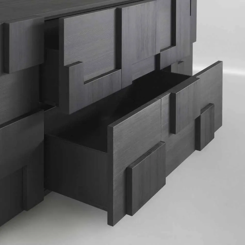 Azalea thermocontruated brushed larch wood design Viadurini