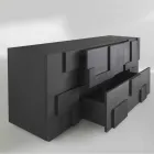 Azalea thermocontruated brushed larch wood design Viadurini