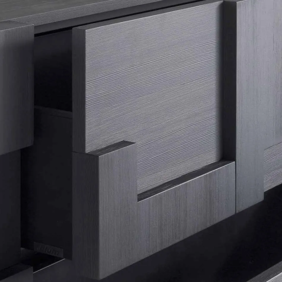 Azalea thermocontruated brushed larch wood design Viadurini