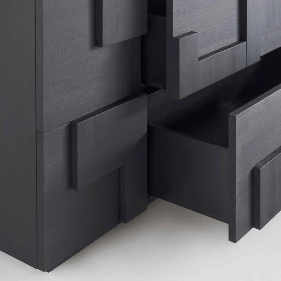 Azalea thermocontruated brushed larch wood design Viadurini