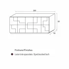 Azalea thermocontruated brushed larch wood design Viadurini