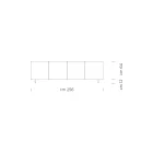 Modern Sideboard in Veneered Ash Wood Made in Italy - Galassia Viadurini