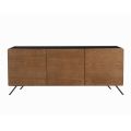 Living Room Sideboard in Mdf and Solid Wood 2 or 3 Doors Made in Italy - Chamber