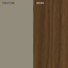 Living Room Sideboard in Lacquered Mdf 3 Doors with Screen Printed Inlays - Saronno Viadurini