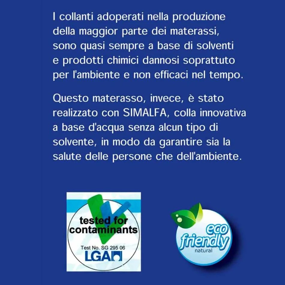 Bio mattress 3 and a half square Viadurini