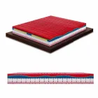 25 cm High Quality Memory Double Mattress Made in Italy - Platinum Viadurini