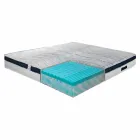 Square and Medium High Mattress 22 cm in Memory Aloe Feel Made in Italy - Duran Viadurini