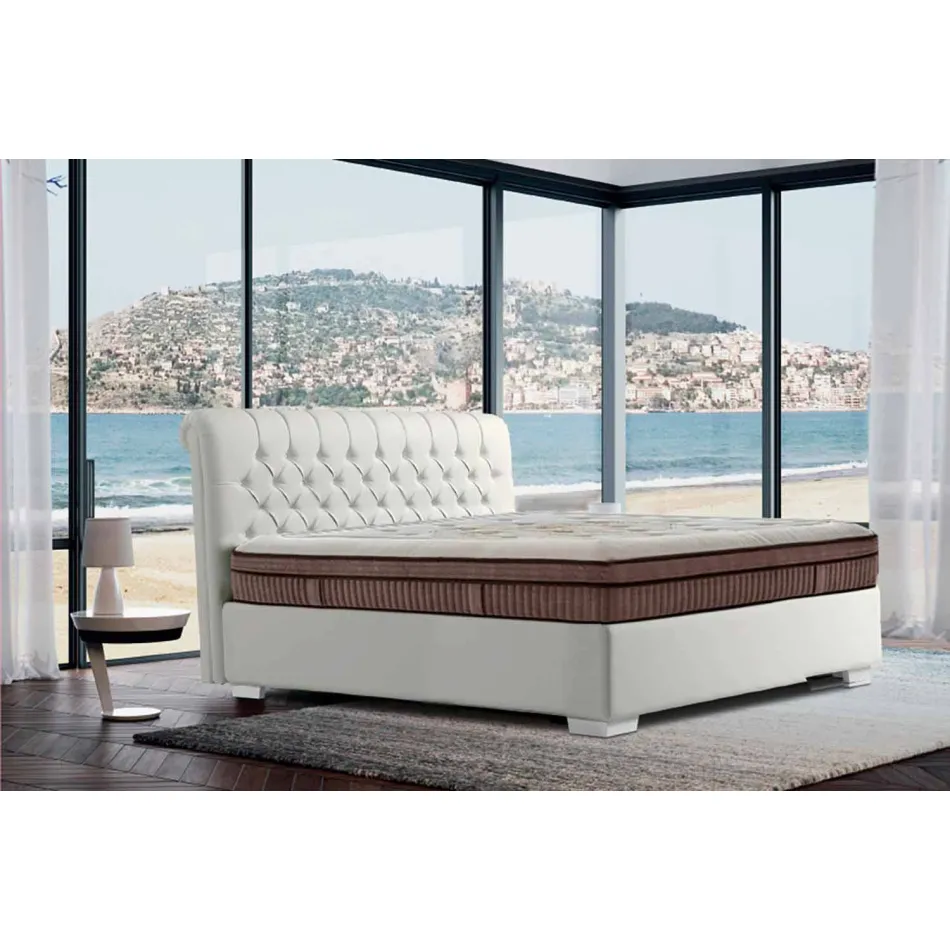 Single Mattress in Seven Zone Memory H 25 cm Made in Italy - Versatile Viadurini