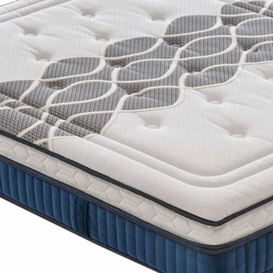 Single Memory Aloe Feel Mattress with 800 Springs Made in Italy - Greece Viadurini