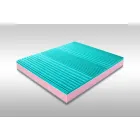 Single Memory Aloe Feel Mattress with 800 Springs Made in Italy - Greece Viadurini