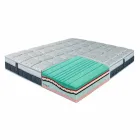 Single mattress in Memory Aloe Feel and Carbon Resistex Made in Italy - Villa Viadurini