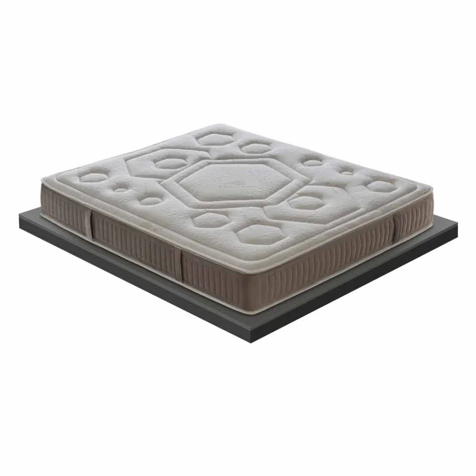 One and a Half Mattress in Memory Vitaminic H 25cm Made in Italy - Orange Viadurini