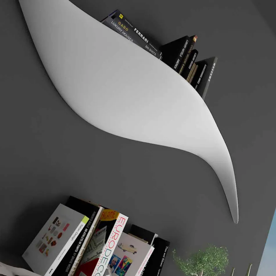 Modern design wall shelf made in Italy, Tuscania Viadurini